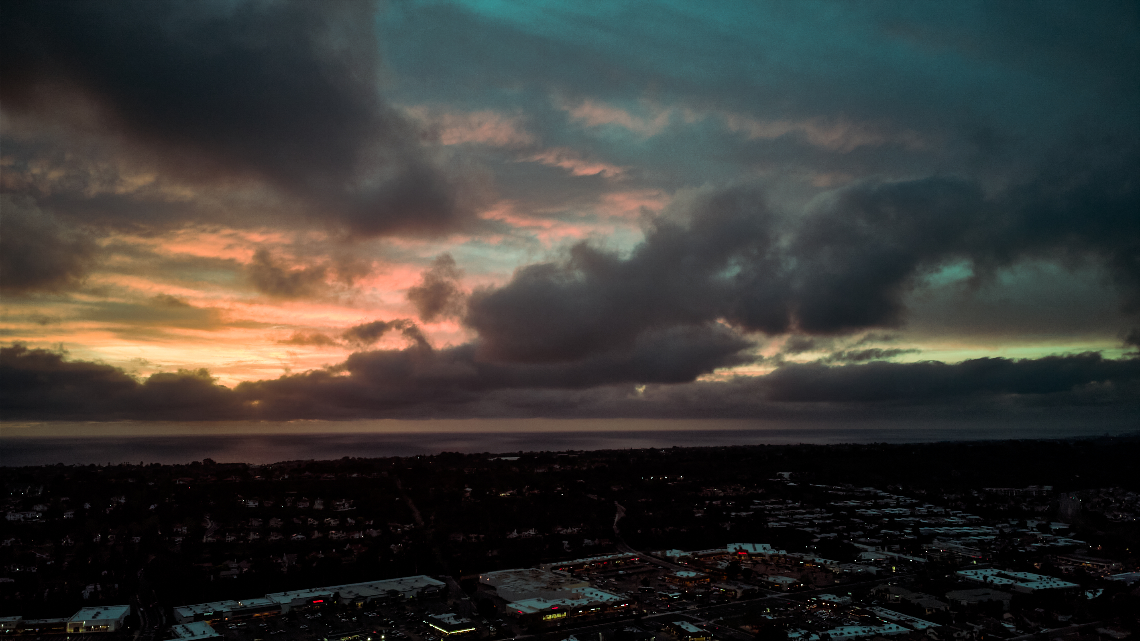 Cloudy Sunset in Encinitas